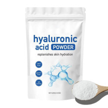 Hyaluronic Acid Powder Low Molecular Weight Vegan WaterSoluble for DIY Serum and Skincare Hydration