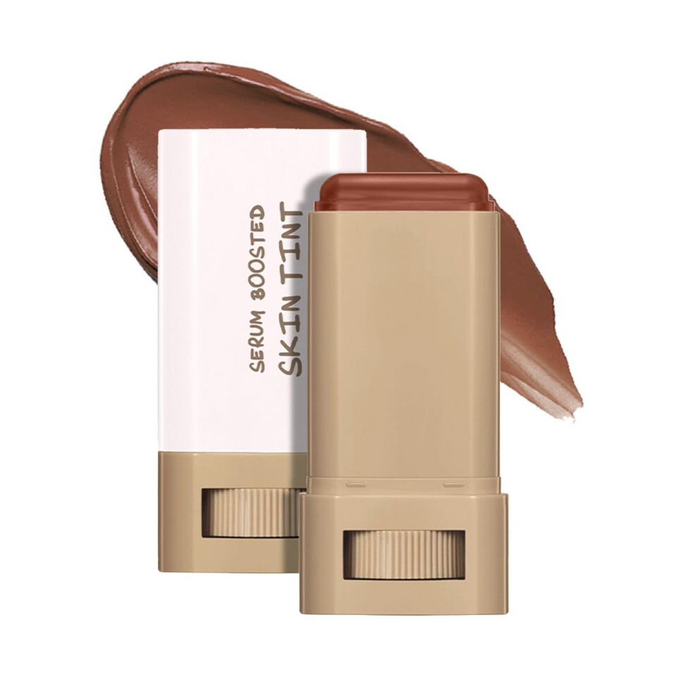 Contour Stick and Foundation Stick 3 in 1 Makeup Tool with Buildable Lightweight Coverage Color2 1pc