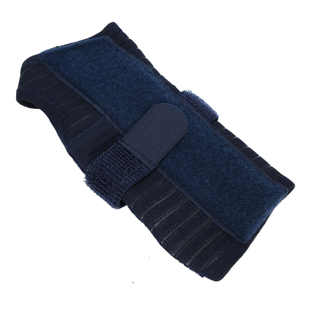 Wrist Stabilization Solution, Breathable Wrap for Firm Support Adjustable Straps, Chronic Injury Relief Compression Support with Loop Closure and Alu