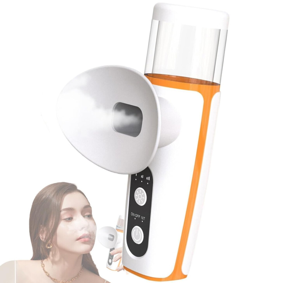 Eye Mist Sprayer for Dry Eye Relief with Dual Mode Heat Therapy and Nano Mist Hydration USB Rechargeable