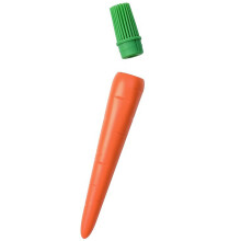 Easy to Wash Seasoning Sauce Brush CarrotShape Silicone Barbecue Brush For Grilling Oil And Seasonings
