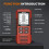 Stud Detector 5In1 MultiFunction Stud Locator With HD LCD Display Wall Metal Detector 2