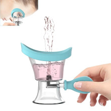 Portable Silicone Eye Wash Cup Kit with Controlled Rinse Flow and LeakReducing Seal – Blue