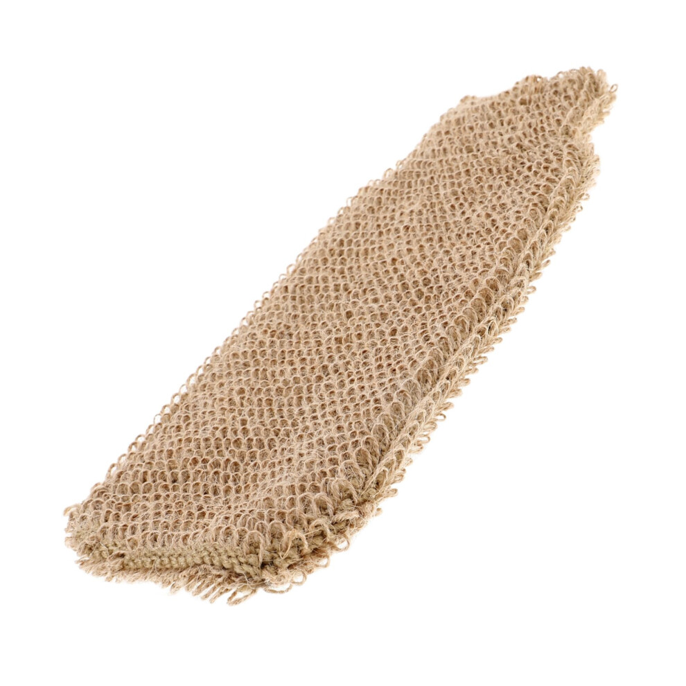 Exfoliating Gloves with Full Hand Coverage Gentle Jute Bath Mitts for Women Shower Body Scrub