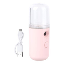 Facial Steamer with Fine Mist Hydration, Mini Handheld Face Mist Sprayer for Travel and Makeup