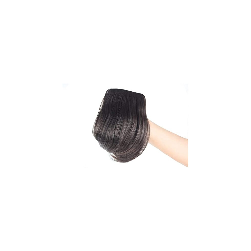 Unisex Blonde Lace Front Wig Long Wavy Synthetic Heat Resistant Glueless Natural Hairline With Bangs