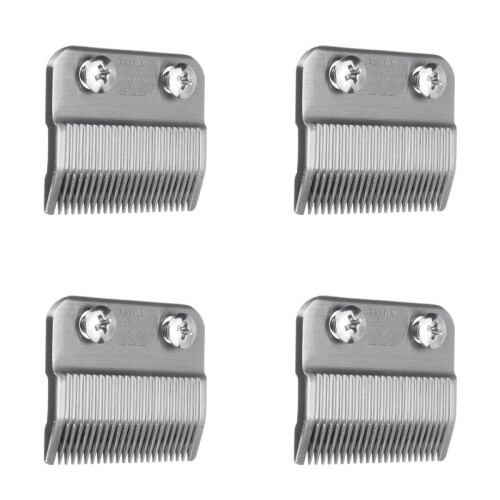 4X Replace Cutter  Metal Bottom Clipper Blade for  Electric Shaver-Silver