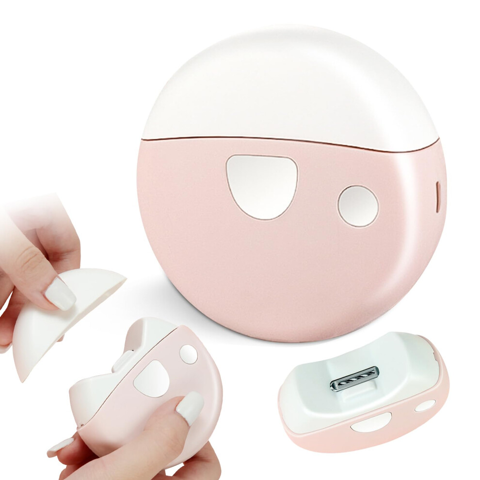 Electric Nail Clipper with Adjustable Three Speeds, Quiet Rechargeable Nail Trimmer for Adults and Kids