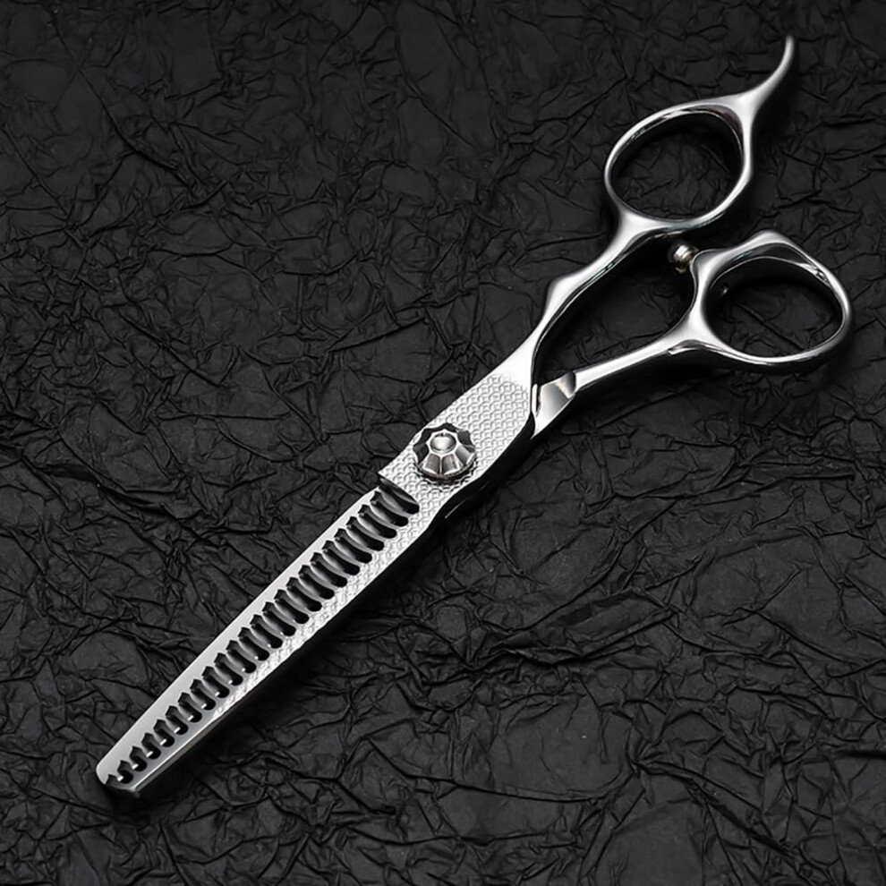 Hair Cutting Scissors 6 Inch Japanese Steel with Precision Razor Edge and Ergonomic Comfort Grip for Home and Salon