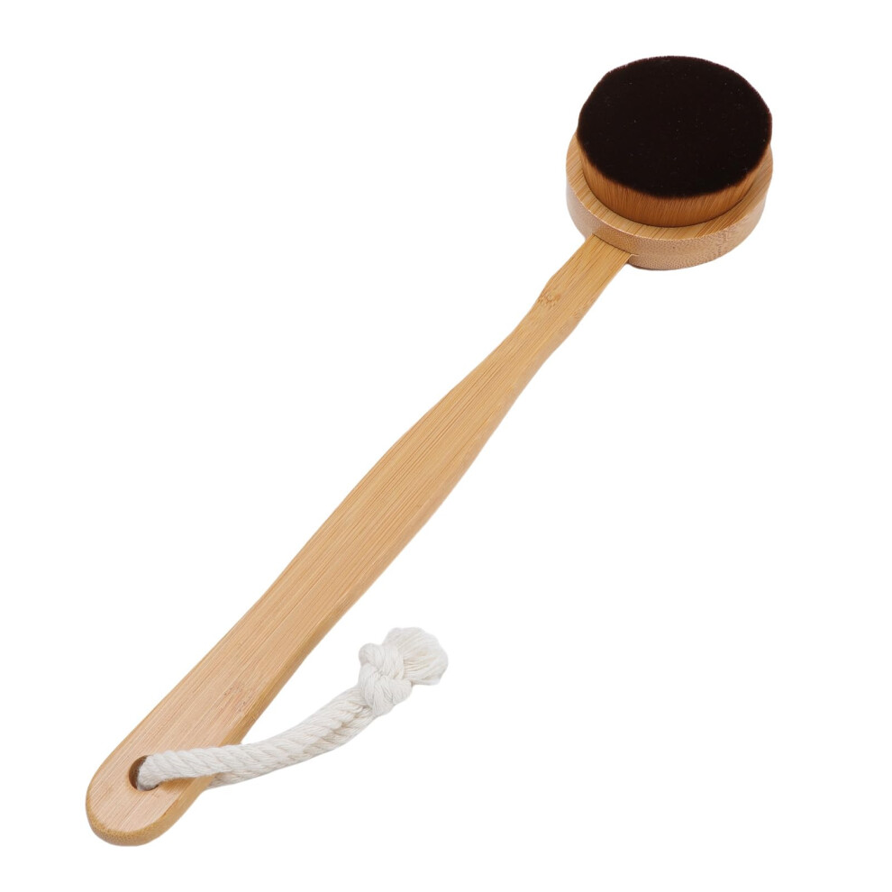 Back Lotion Applicator with Ergonomic Bamboo Handle for Even Coverage on HardtoReach Areas