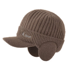 Ear Protection Kids Outdoor Cap Polar Fleece Reversible Windproof Warm Winter Hat Girls Khaki2 One Size