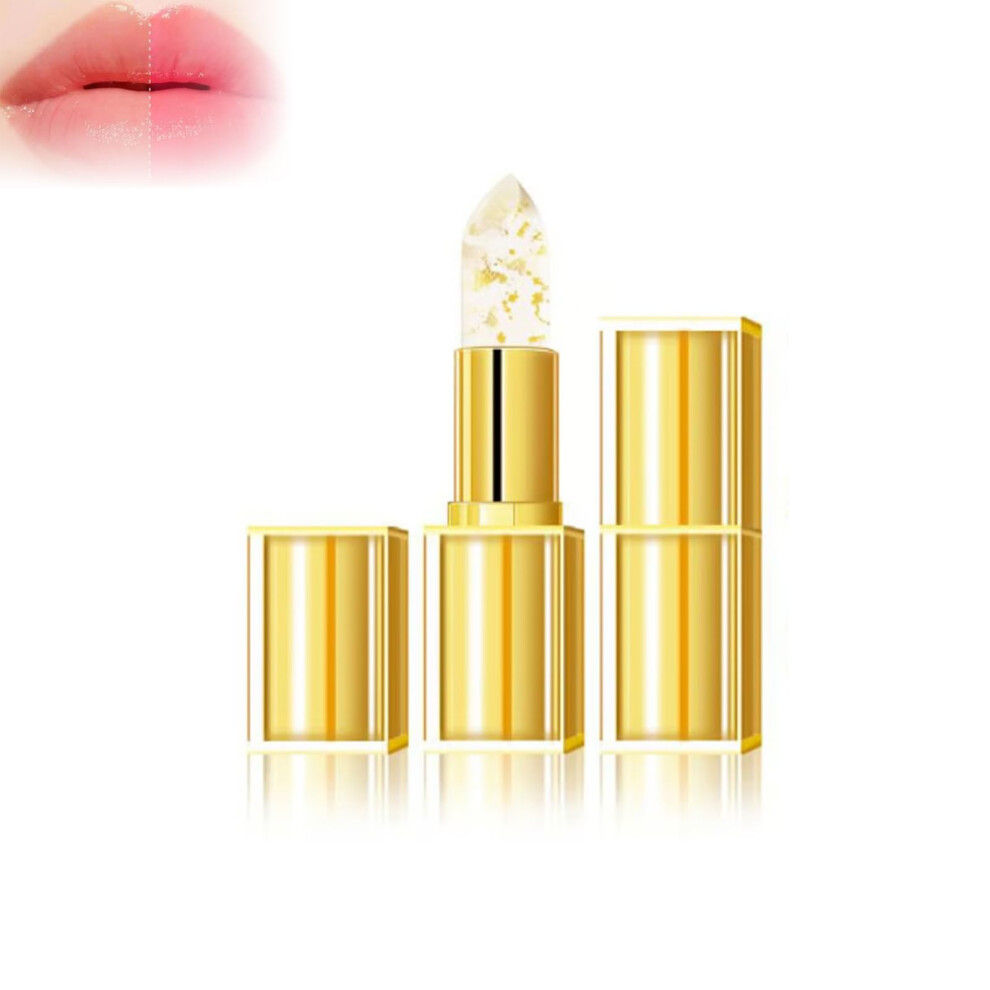 Color Changing Lipstick with pHActivated Color Change, Transferproof Long Lasting Hydration, 1Pcs