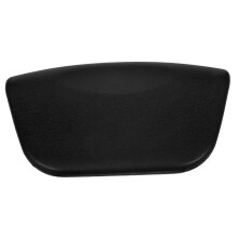 Ergonomic Suction Cup Hot Tub Headrest Pillow for Neck and Back Support in Bathtub