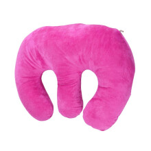 Breast Support Pillow with Soft Chest Pad for Massage Table and Chairs, Breathable, Red