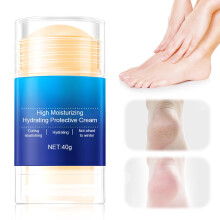 Foot Cream with Urea for Cracked Heels, Deep Hydration Balm Stick for Dry Skin, 40g Blue