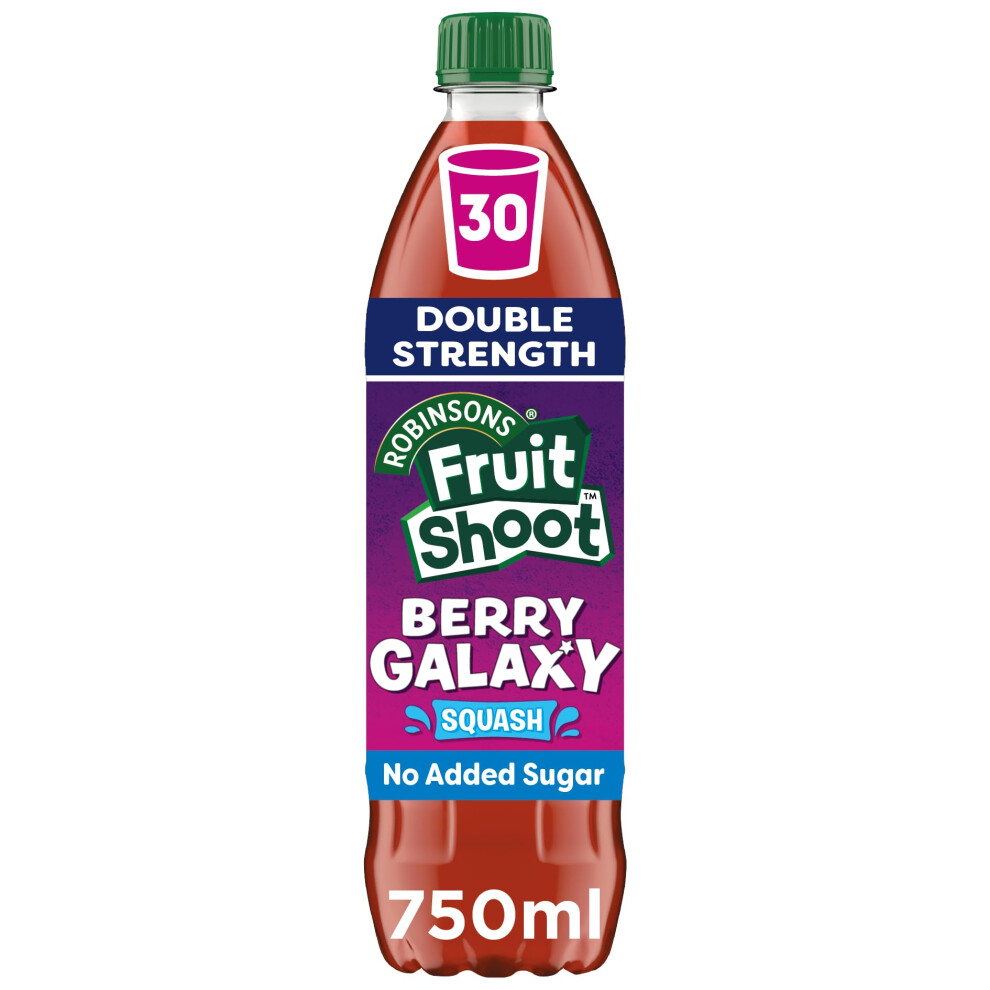 Fruit Shoot Squash Berry Galaxy - Double Strength - Strawberry & Blueberry 750Ml