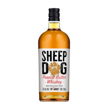 Sheep Dog Peanut Butter Whiskey Liqueur, 70cl, 35% ABV, Aroma of Vanilla and Butterscotch, with Sweet Caramel Taste, Ideal Neat or in Cocktails like