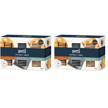 Peter's Yard Sourdough Crackers Selection Box for Cheese, 3 Varieties, Great Gift, Premium Quality, High Fibre, All Natural, Rosemary Charcoal, 270 g