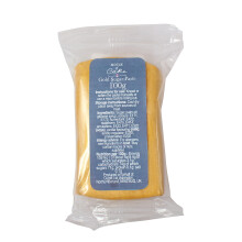 House of Cake Metallic Gold Edible Sugar Paste, Fondant Icing for Modelling, Marbling, Lettering, & Creating Shapes, Add a Shiny Smooth Finish to Cak