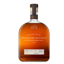 Woodford Reserve Kentucky Straight Bourbon, 70 cl | Premium Distilled American Bourbon | 43.2% ABV