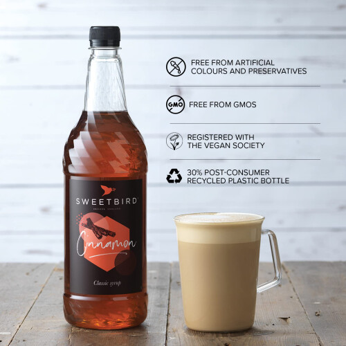 Sweetbird Cinnamon Syrup | 1 Litre | FS243 2