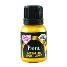 Rainbow Dust Metallic Paint Light Gold, 25 g
