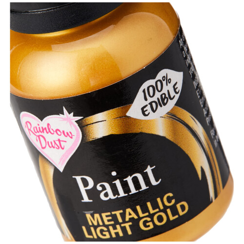 Rainbow Dust Metallic Paint Light Gold, 25 g 1