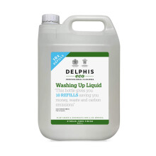 Delphis Eco Eco Washing Up Liquid 5L Concentrate Refill | Natural, Eco Friendly | Bulk Buy Refill