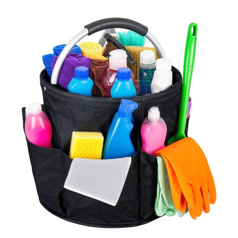 Wanheart Cleaning Caddy With Handle, 18L Foldable