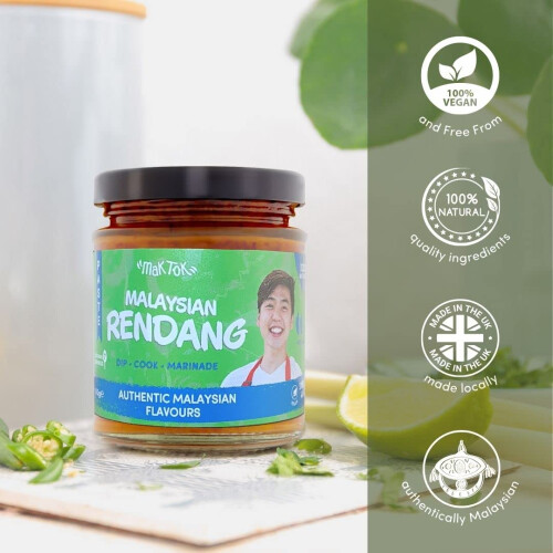 Mak Tok Authentic Gourmet Malaysian Chilli Paste (Rendang) 1