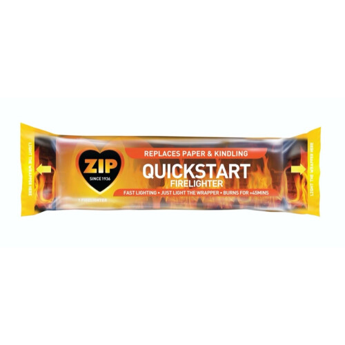 Centurian 9 Zip Quickstart Firelighter Blocks Instant Light Chimenea Firepit Firelighter 150g 1