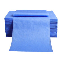 Disposable Waterproof Massage Table Sheets 31x78 Blue Single Use Fluid Resistant Bed Covers 20 Pack