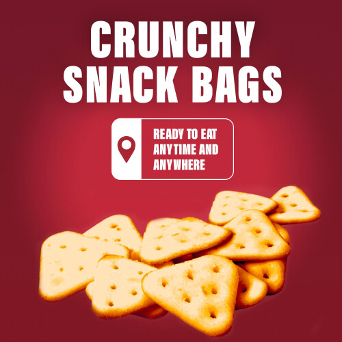 SlimFast SlimFast Cheddar Bites Snack Bag, Crunchy, Tasty 2