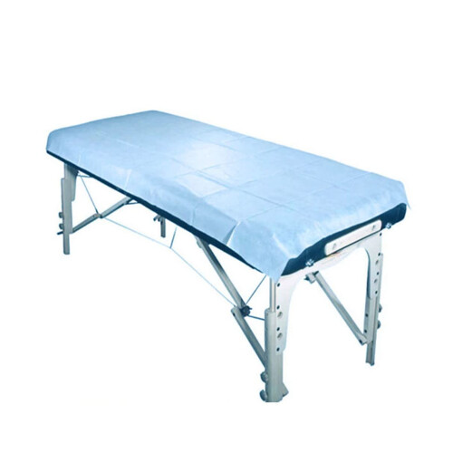 Disposable Waterproof Massage Table Sheets 31x78 Blue Single Use Fluid Resistant Bed Covers 20 Pack 1