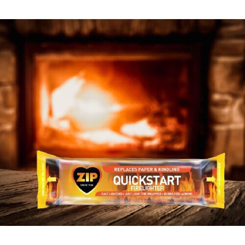 Centurian 9 Zip Quickstart Firelighter Blocks Instant Light Chimenea Firepit Firelighter 150g 2
