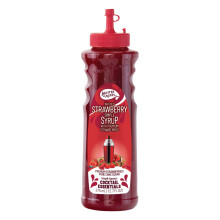 Master of Mixes Cocktail Essentials | Strawberry Syrup | Drinks Syrup | 375ml | Home Bar, Cocktail Bar | Cocktail Ingredient | Slushy Drinks, Fozen D