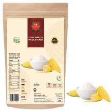 Corn Starch (200g / 7.05 oz) | Maize Starch | Best for Gravy sauce thickener | Non GMO | Vegan | No Preservatives Added | Supplied in Reusable Zip Se