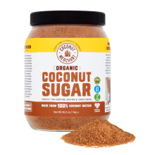 Coconut Merchant Coconut Sugar 1kg Organic Low GI Unrefined Brown Sugar from Coconut Nectar Blossom