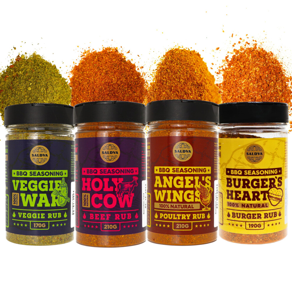 Saldva Universal Selection Of Premium Bbq Seasonings