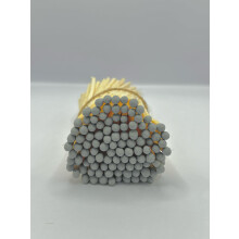 Long Grey Tip Refill Matches, Pack of 100, 4" Inch Matches for Candles, Wedding Matches, Long Grey Matches (Grey)