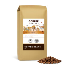 Coffee Masters All Day Blend Espresso Coffee Beans 1kg - Medium Roast for Strong and Full Bodied Drink - Whole Bean, Ideal for Barista Machines