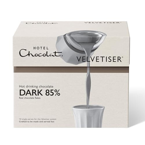 Hotel Chocolat Hotel Chocolat - 85% Dark Hot Chocolate Sachets 2
