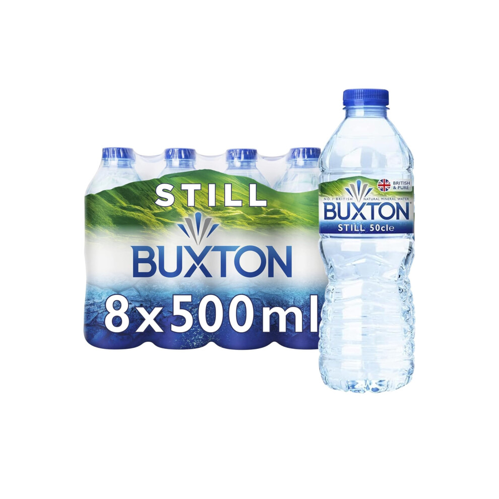 Buxton Still Natural Mineral Water 8X500ml