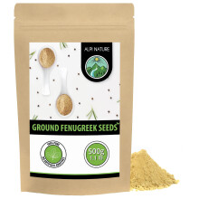 Alpi Nature Fenugreek Powder 500g 1.1 lb, Ground Fenugreek Seed, Ground Methi Seeds for Cooking