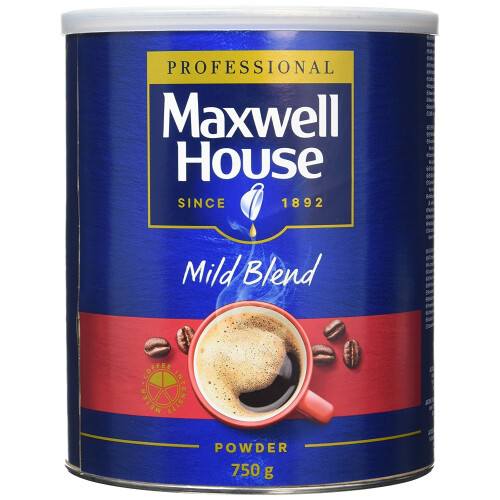 Maxwell House Mild Blend Instant Coffee Powder Tin 750 gm