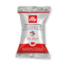 illy Coffee - iperEspresso Capsules x100 - illy Coffee Pods - Classico Medium Roast - 100% Arabica Coffee Beans - Ideal for Espresso & Cappuccino - F