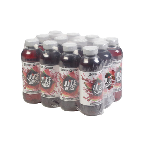 JUICEBURST Watermelon & Raspberry 12x500ml