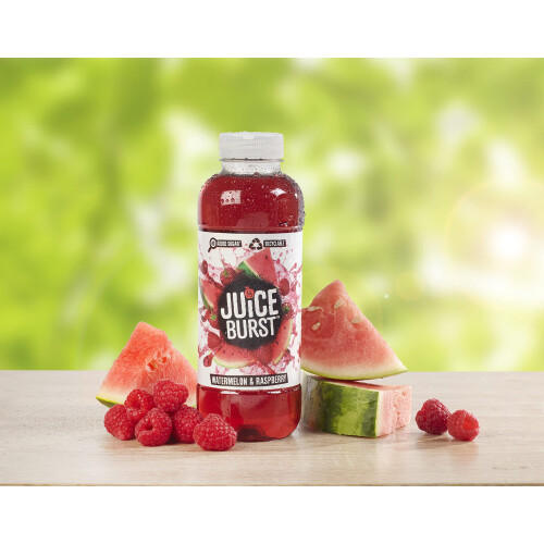 JUICEBURST Watermelon & Raspberry 12x500ml 2