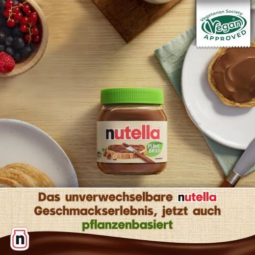 Nutella Plant-Based Hazelnut & Chocolate Spread 350g 1