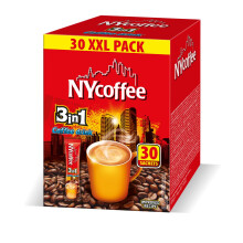 NY coffee 3-in-1 Instant Coffee XXL Pack, 30 Sachets | NEW & Improved Rich Roast Taste! UK Seller | Britain's Favourite Instant Coffee XXL Pack | Qui